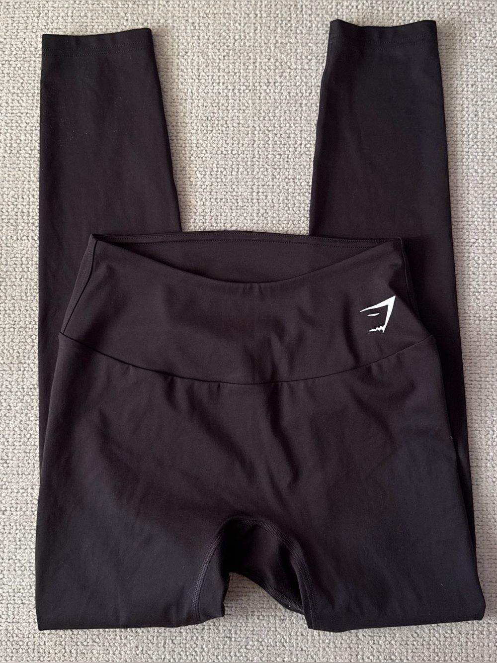 Gymshark Black High-Rise Training Leggings